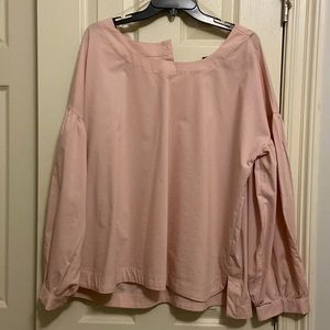Women’s Pink Worthington XL Blouse w/ Button Back
